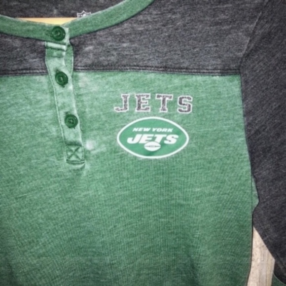 NFL Girls New York Jets Long Sleeve - Picture 3 of 6